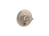 Artifacts® Rite-Temp® valve trim with push-button diverter and cross handle