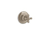 Artifacts® MasterShower® transfer valve trim with cross handle