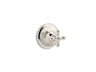 Artifacts® MasterShower® volume control valve trim with cross handle
