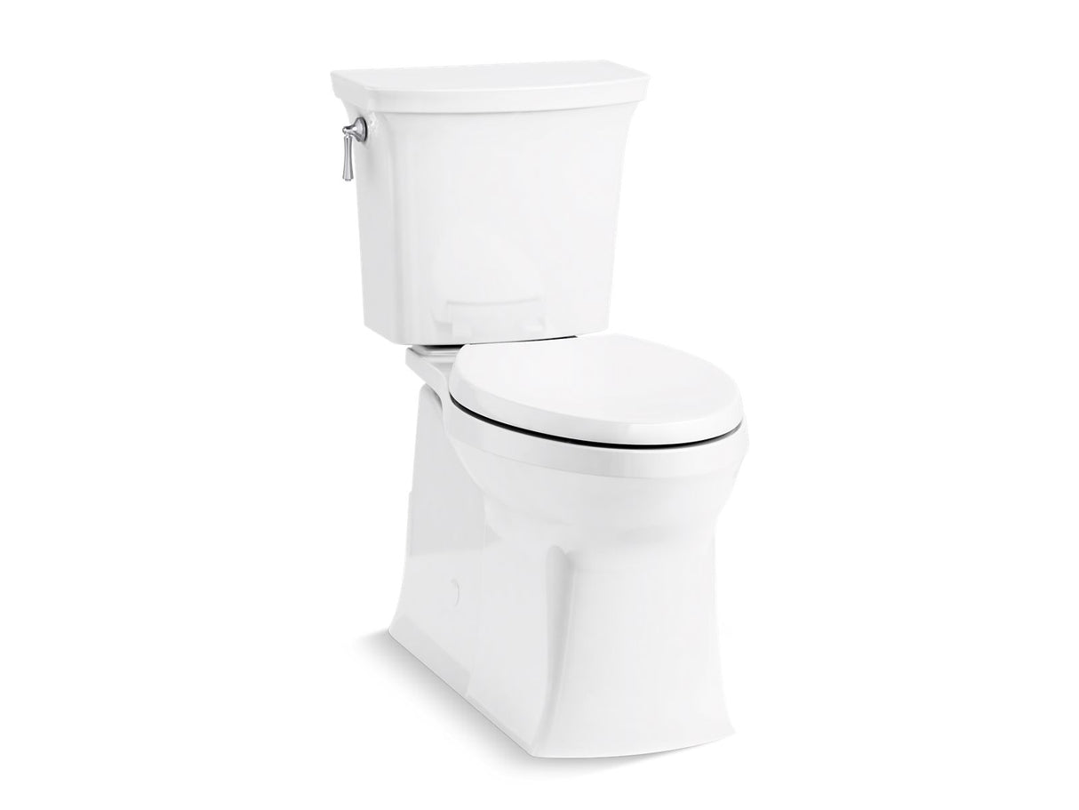 Corbelle® Two-piece elongated toilet with skirted trapway, 1.28 gpf