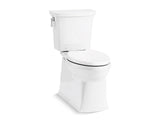 Corbelle® Two-piece elongated toilet with skirted trapway, 1.28 gpf