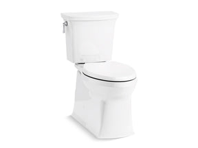 Corbelle® Two-piece elongated toilet with skirted trapway, 1.28 gpf