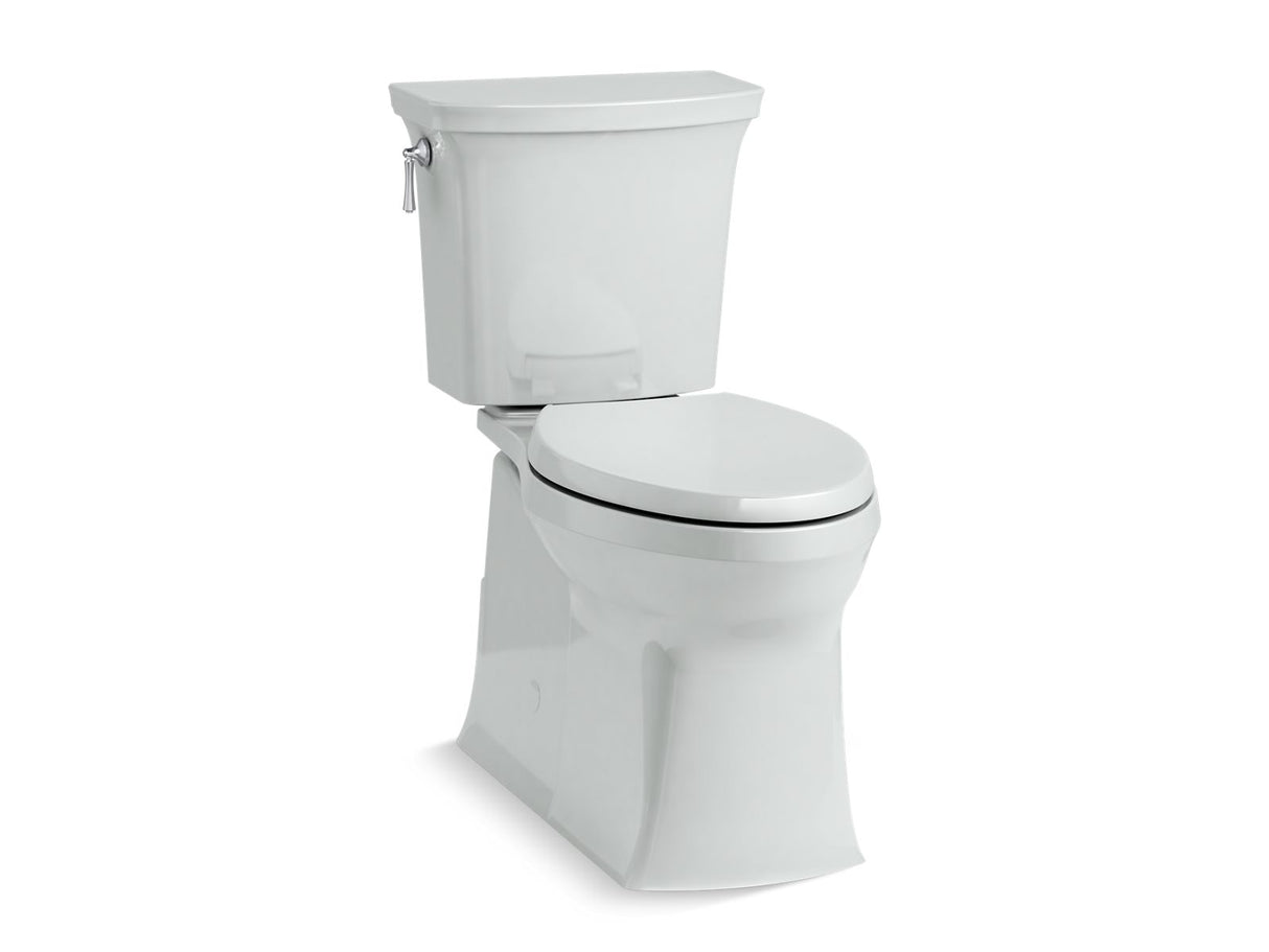 Corbelle® Two-piece elongated toilet with skirted trapway, 1.28 gpf