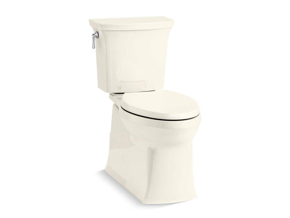 Corbelle® Two-piece elongated toilet with skirted trapway, 1.28 gpf