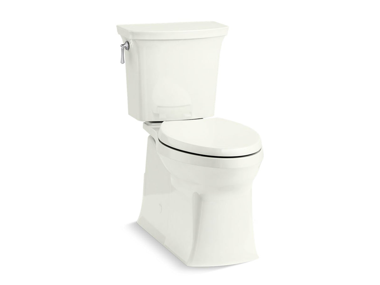 Corbelle® Two-piece elongated toilet with skirted trapway, 1.28 gpf