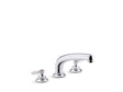 Triton® Bowe® 1.5 gpm kitchen sink faucet with 8-3/16" swing spout, aerated flow and lever handles