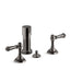 Artifacts® Widespread bidet faucet with lever handles
