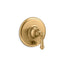 Artifacts® Rite-Temp® valve trim with push-button diverter and lever handle