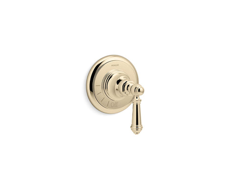 Artifacts® MasterShower® volume control valve trim with lever handle