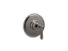 Artifacts® Rite-Temp® valve trim with lever handle