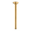 12" ceiling-mount single-function rainhead arm and flange