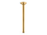 12" ceiling-mount single-function rainhead arm and flange