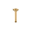 6" ceiling-mount single-function rainhead arm and flange