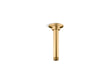 6" ceiling-mount single-function rainhead arm and flange