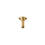 3" ceiling-mount single-function rainhead arm and flange