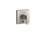 Honesty® Rite-Temp® valve trim with push-button diverter