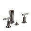 Purist® Vertical spray bidet faucet with lever handles