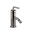 Purist® Horizontal swivel spray aerator bidet faucet with straight lever handle