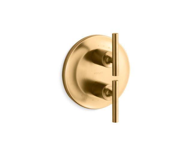 Purist® MasterShower® temperature and volume control valve trim