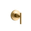 Purist® MasterShower® volume control valve trim with lever handle