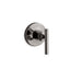 Purist® MasterShower® volume control valve trim with lever handle