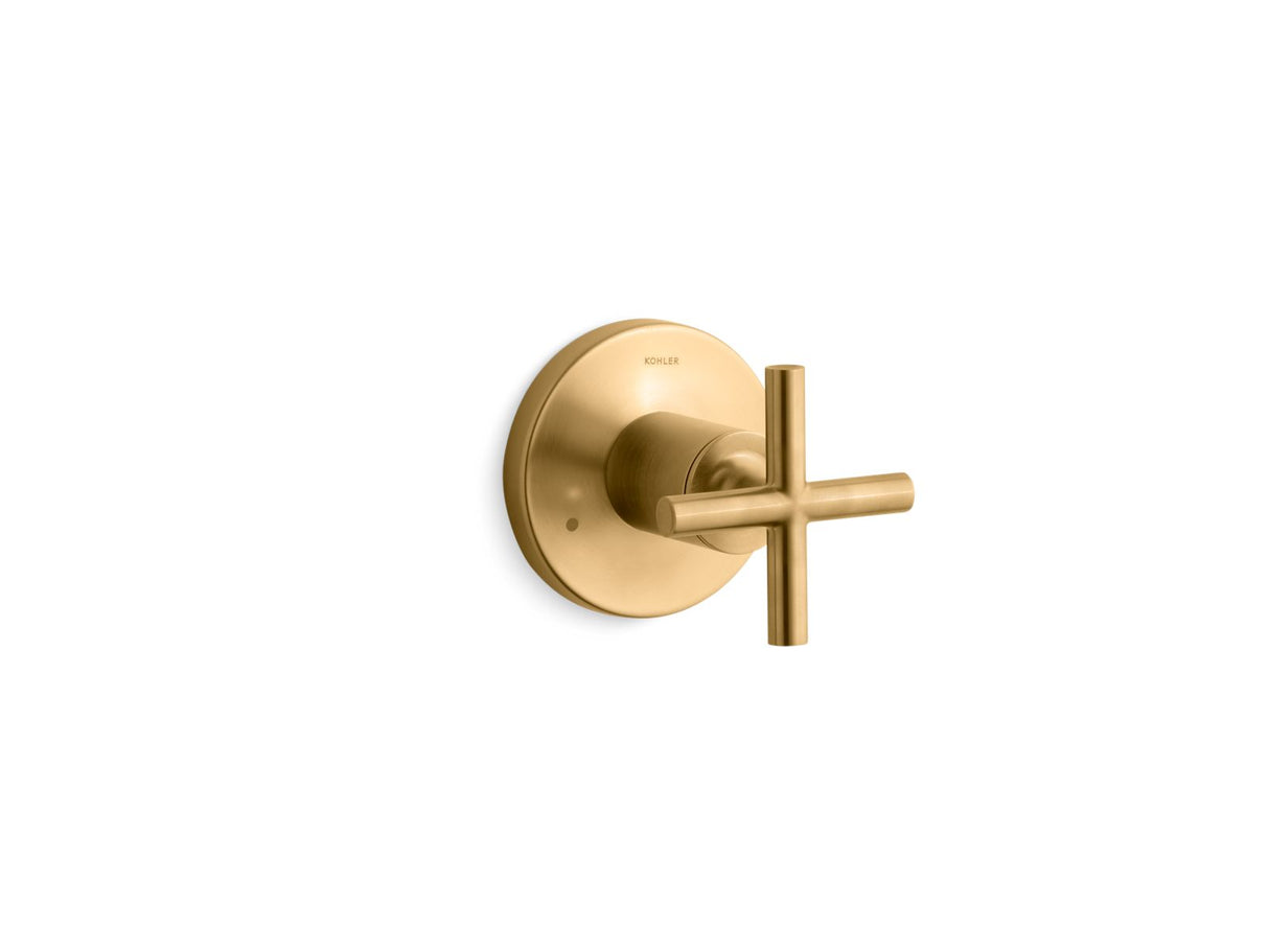 Purist® MasterShower® transfer valve trim with cross handle