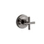 Purist® MasterShower® transfer valve trim with cross handle