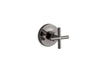 Purist® MasterShower® transfer valve trim with cross handle