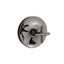 Purist® Rite-Temp® valve trim with push-button diverter and cross handle