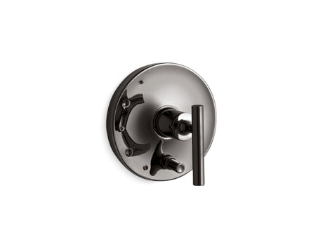 Purist® Rite-Temp® valve trim with push-button diverter and lever handle