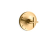 Purist® Rite-Temp® valve trim with cross handle