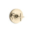 Purist® Rite-Temp® valve trim with cross handle