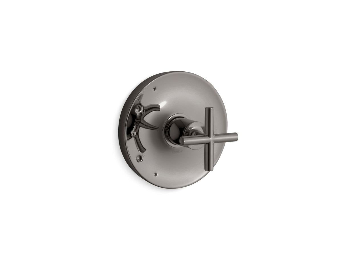 Purist® Rite-Temp® valve trim with cross handle