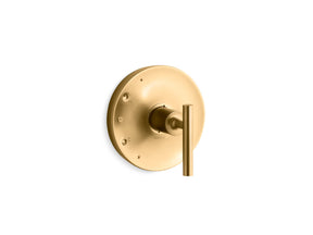 Purist® Rite-Temp® valve trim with lever handle