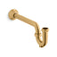 Adjustable P-trap with long tubing outlet, 1-1/4" x 1-1/4"
