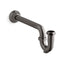 Adjustable P-trap with long tubing outlet, 1-1/4" x 1-1/4"