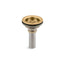 Duostrainer® Sink drain and strainer with tailpiece