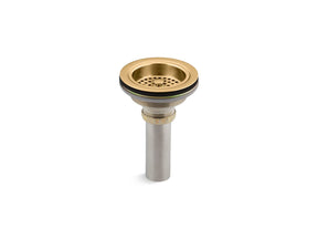 Duostrainer® Sink drain and strainer with tailpiece