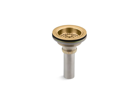 Duostrainer® Sink drain and strainer with tailpiece