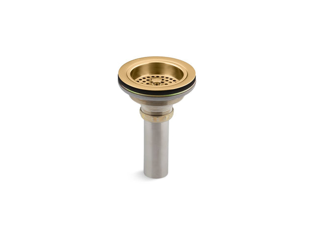 Duostrainer® Sink drain and strainer with tailpiece