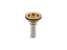Duostrainer® Sink drain and strainer with tailpiece