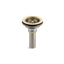 Duostrainer® Sink drain and strainer with tailpiece