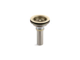 Duostrainer® Sink drain and strainer with tailpiece
