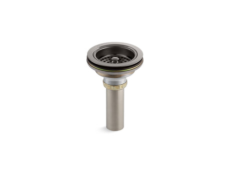 Duostrainer® Sink drain and strainer with tailpiece