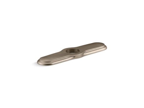 3-hole kitchen faucet escutcheon