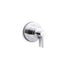 Components® MasterShower® volume control valve trim with Lever handle