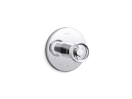 Components® MasterShower® temperature control valve trim with Industrial handle