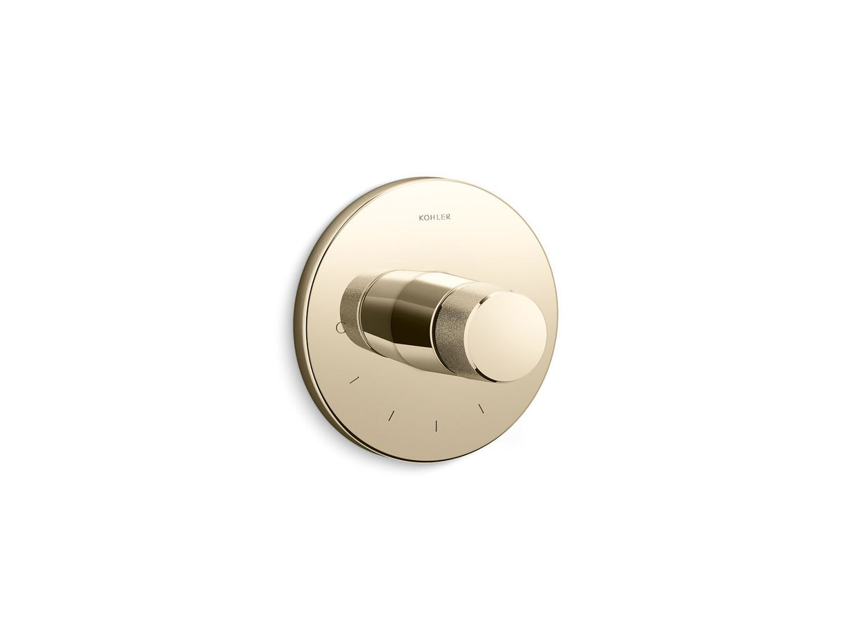 Components® MasterShower® temperature control valve trim with Oyl handle