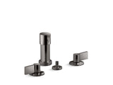 Components® Widespread bidet faucet with Lever handles