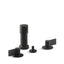 Components® Widespread bidet faucet with Lever handles